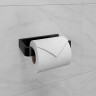 Бумагодержатель LEMARK SMOOTH LINE открытый чёрный 9722008